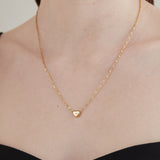 ciite' シーテ ネックレス 【 金属アレルギー対応 】 イニシャルハートネックレス サージカルステンレス W FREE