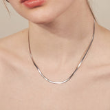 ciite' シーテ ネックレス 【 金属アレルギー対応 】 2.5mm スネークチェーンネックレス サージカルステンレス