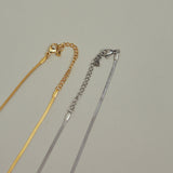 ciite' シーテ ネックレス 【 金属アレルギー対応 】 2mm スネークネックレス サージカルステンレス 56~61cm