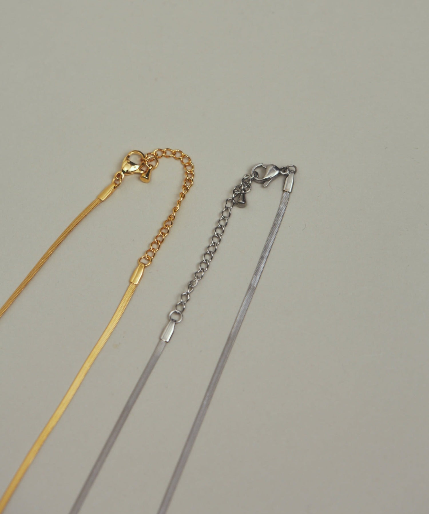 ciite' シーテ ネックレス 【 金属アレルギー対応 】 2mm スネークネックレス サージカルステンレス 56~61cm