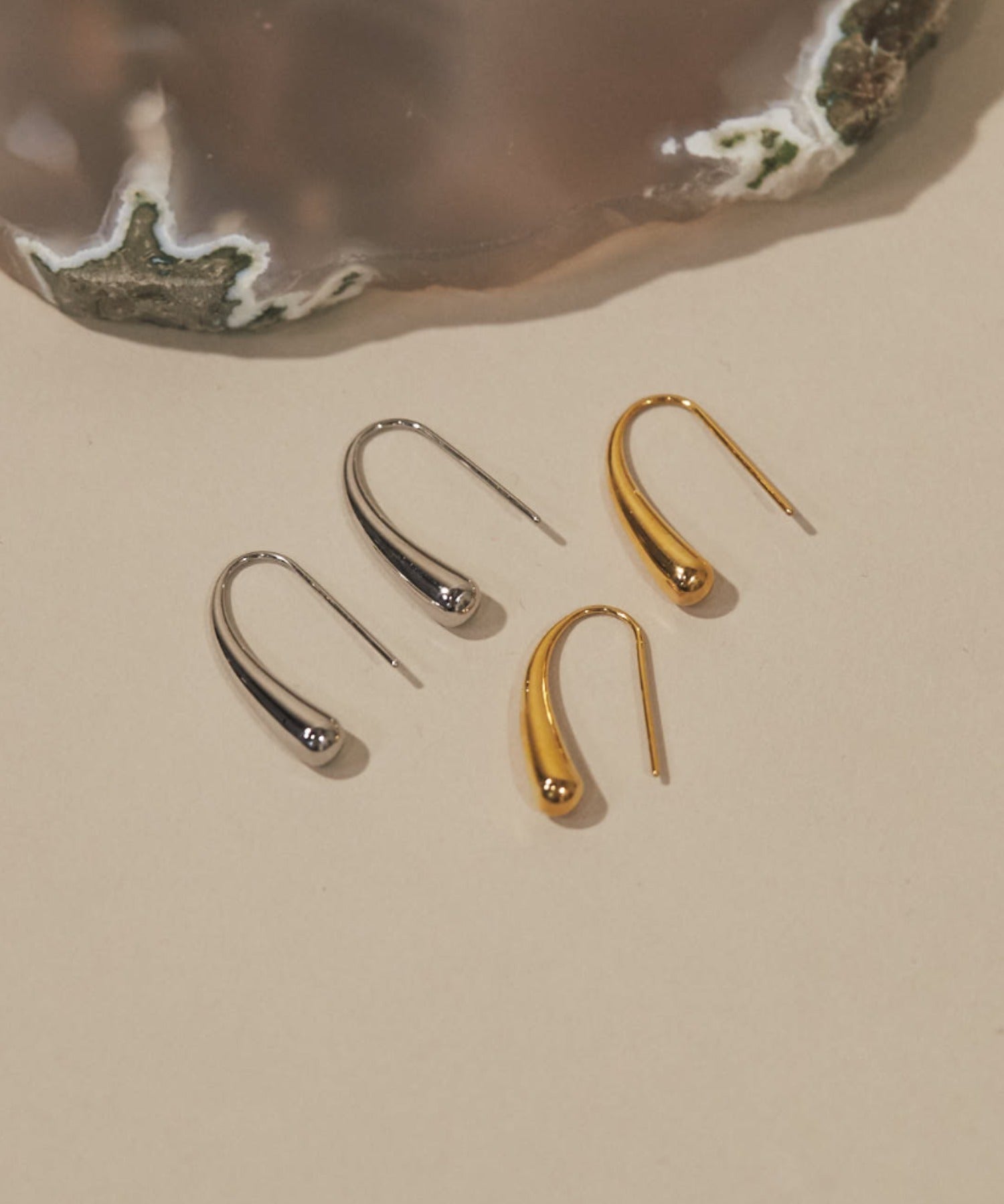 ciite' シーテ ピアス(両耳用) 【 金属アレルギー対応 】 フックピアス サージカルステンレス (両耳用)