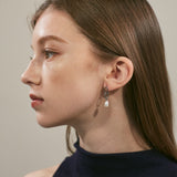 ciite' シーテ ピアス(両耳用) 【 金属アレルギー対応 】 モチーフ淡水パールピアス サージカルステンレス (両耳用)