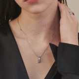 ciite' シーテ ネックレス 【 金属アレルギー対応 】 プレートモチーフネックレス サージカルステンレス