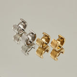 ciite' シーテ ピアス(両耳用) 【 金属アレルギー対応 】 チャンキーピアス サージカルステンレス (両耳用)