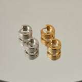 ciite' シーテ ピアス(両耳用) 【 金属アレルギー対応 】 チャンキーピアス サージカルステンレス (両耳用)