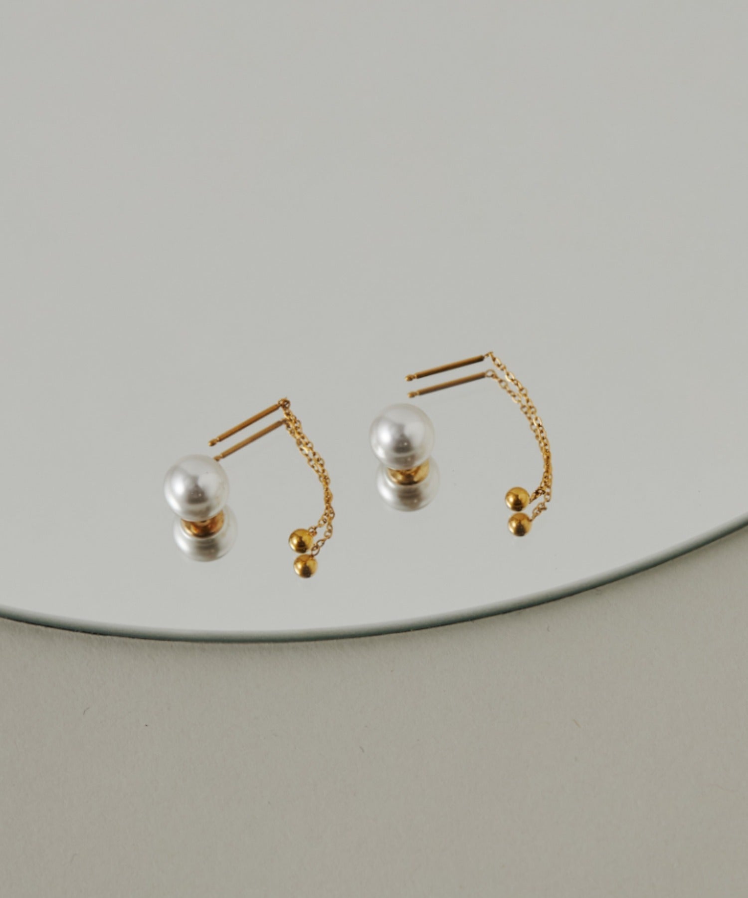 ciite' シーテ ピアス(両耳用) 【 金属アレルギー対応 】 2way パールピアス サージカルステンレス (両耳用)
