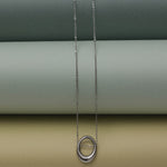 ciite' シーテ ネックレス 【 金属アレルギー対応 】 オーバルモチーフネックレス サージカルステンレス