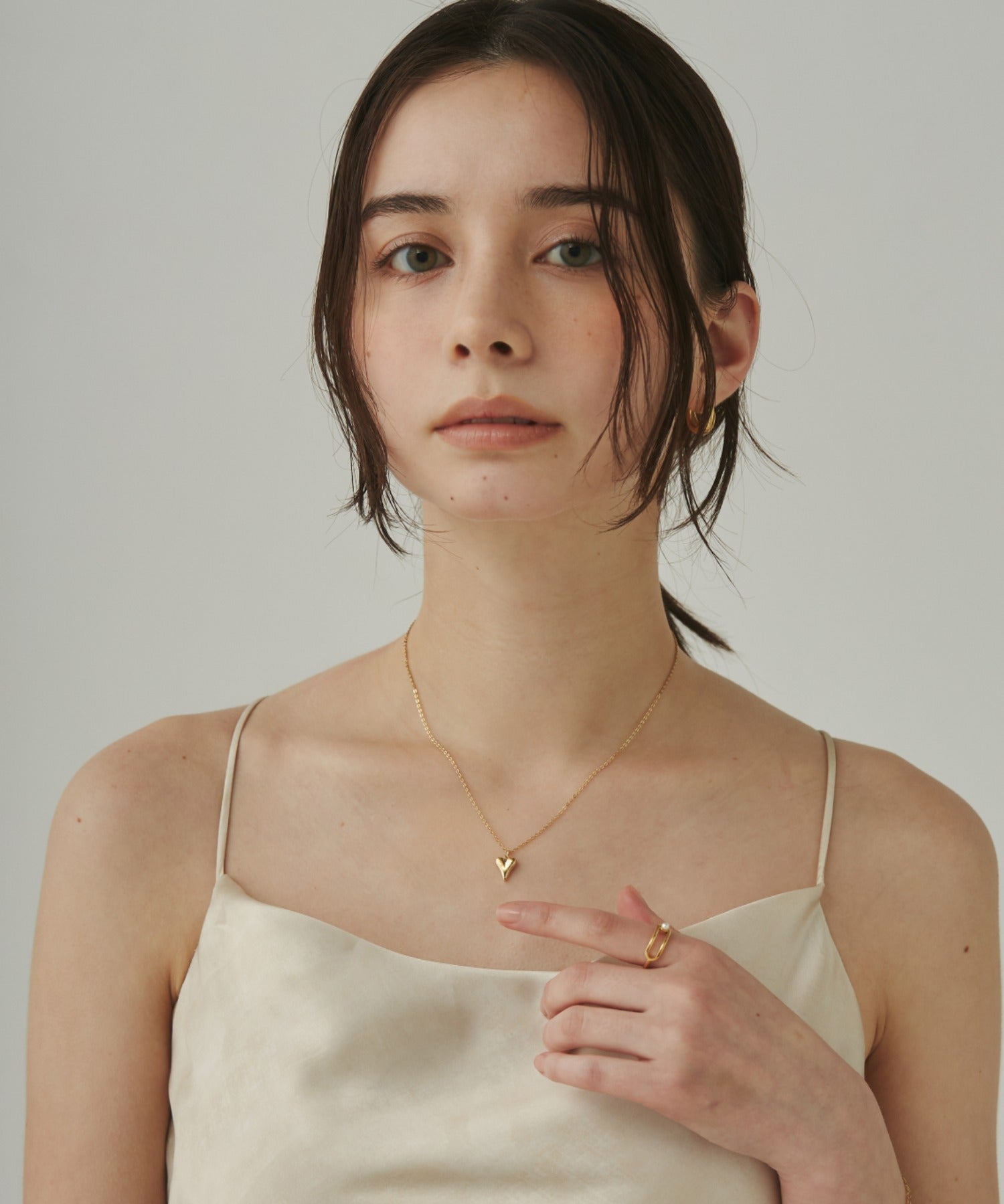 ciite' シーテ ネックレス 【 金属アレルギー対応 】 ミニハートネックレス サージカルステンレス