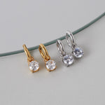 ciite' シーテ ピアス（両耳用） 【 金属アレルギー対応 】 ビジューフープピアス サージカルステンレス (両耳用)