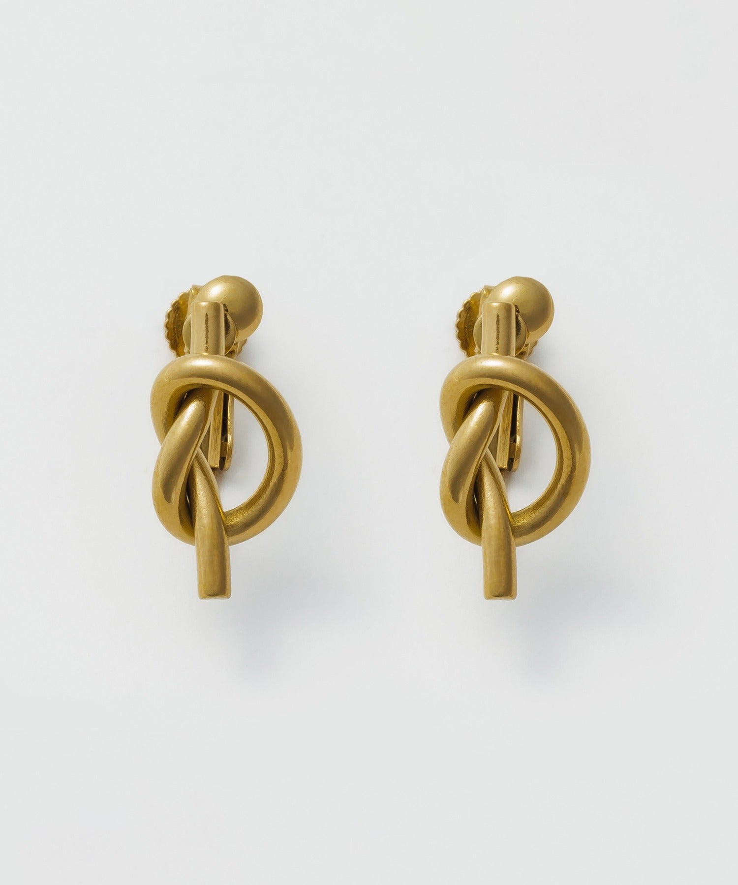 ciite' シーテ イヤリング 【 金属アレルギー対応 】 ノット イヤリング サージカルステンレス (両耳用)