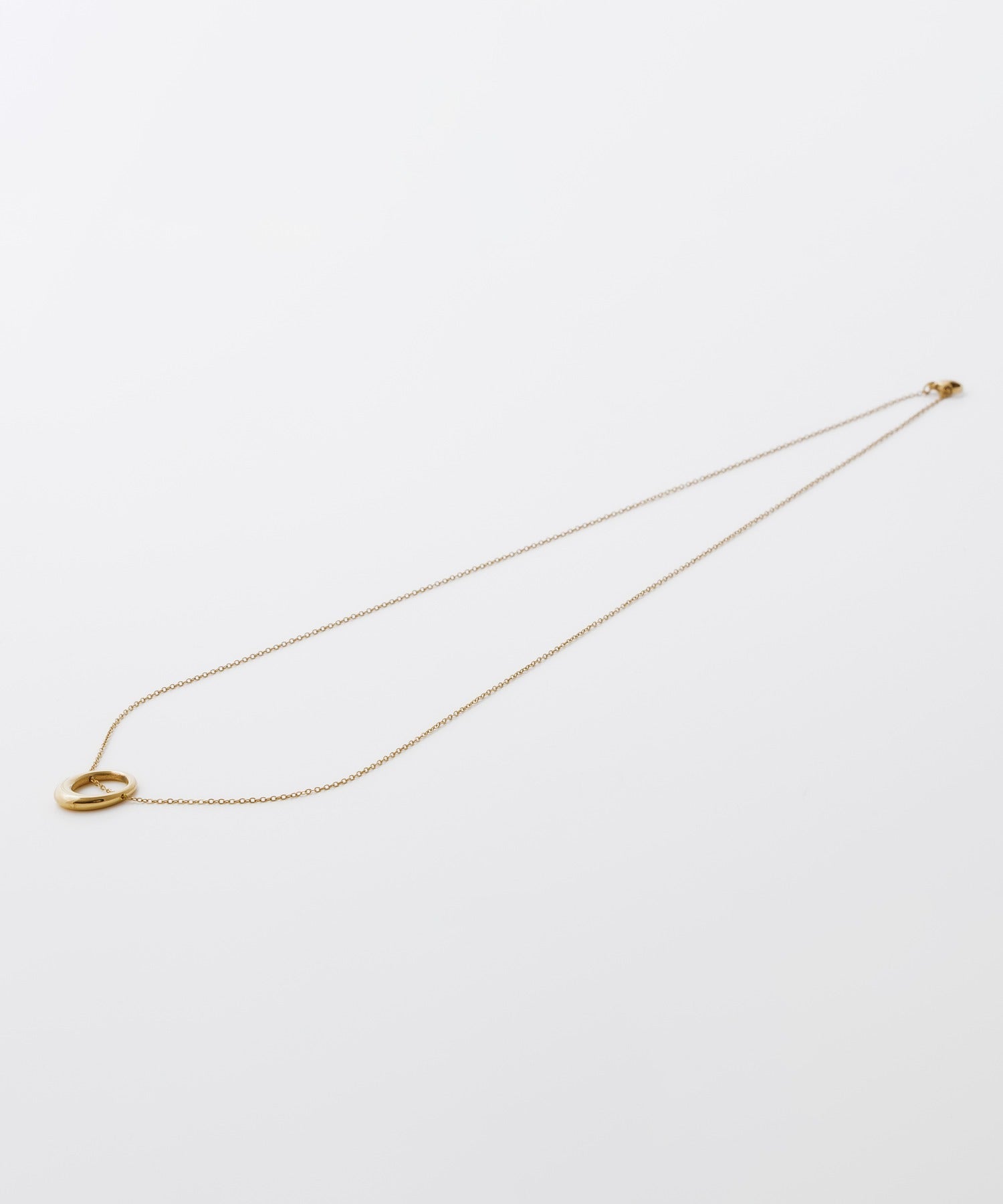 ciite' シーテ ネックレス 【 金属アレルギー対応 】 オーバルモチーフネックレス サージカルステンレス