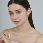 ciite' シーテ ネックレス 【 金属アレルギー対応 】 ビジュー ミニハートネックレス サージカルステンレス