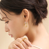 ciite' シーテ ピアス（両耳用） 【 金属アレルギー対応 】 2way バイカラーピアス サージカルステンレス (両耳用)