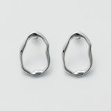 ciite' シーテ ピアス（両耳用） 【 金属アレルギー対応 】 ニュアンスサークルピアス サージカルステンレス (両耳用)