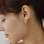 ciite' シーテ ピアス（両耳用） 【 金属アレルギー対応 】シンプルフープピアス サージカルステンレス（両耳用）