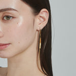 ciite' シーテ ピアス（両耳用） 【 金属アレルギー対応 】 ニュアンスロングピアス サージカルステンレス (両耳用)