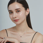 ciite' シーテ ネックレス 【 金属アレルギー対応 】 ビジュー ミニハートネックレス サージカルステンレス