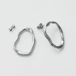 ciite' シーテ ピアス（両耳用） 【 金属アレルギー対応 】 ニュアンスサークルピアス サージカルステンレス (両耳用)