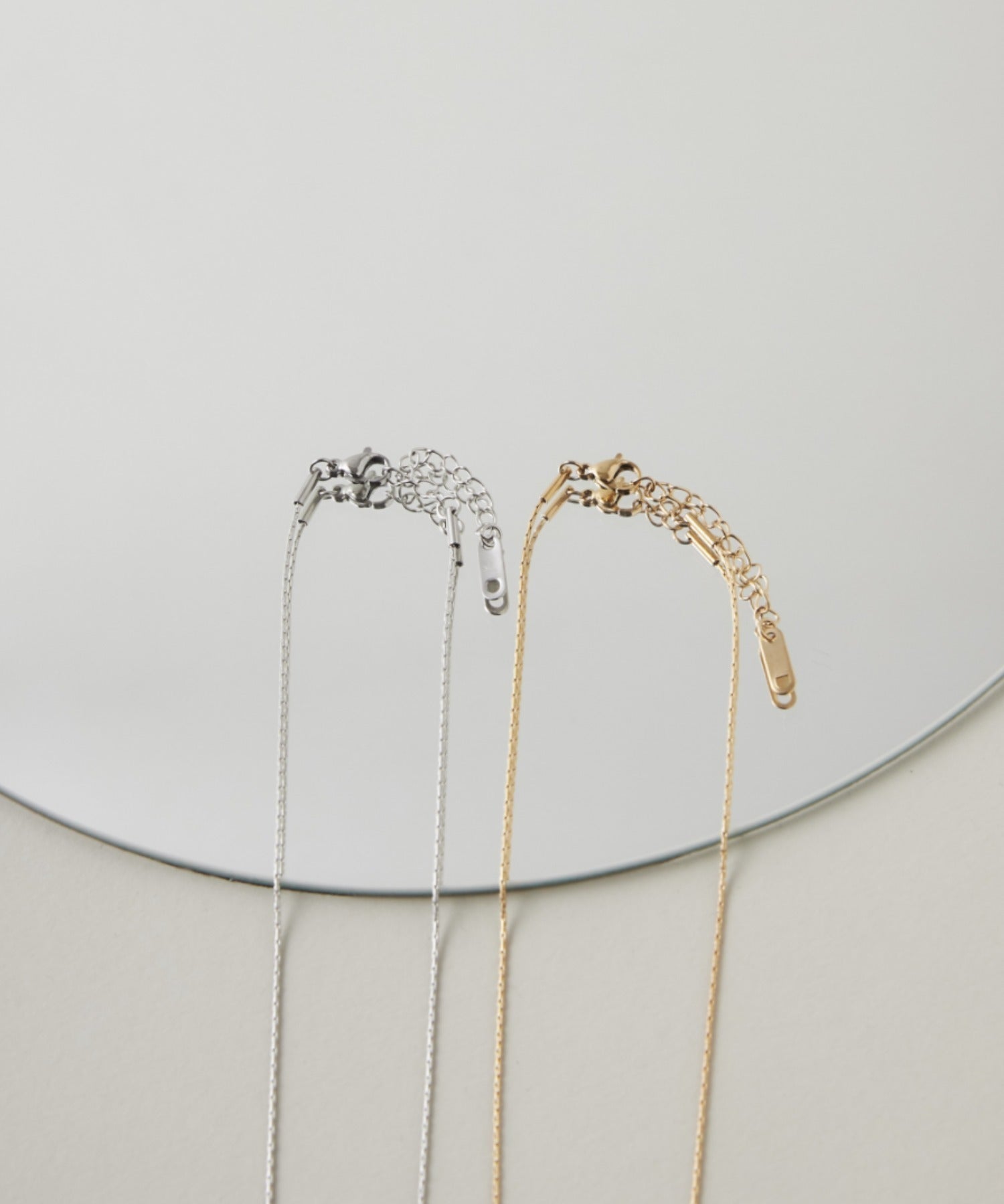 ciite' シーテ ネックレス 【 金属アレルギー対応 】 サークルモチーフ ネックレス サージカルステンレス