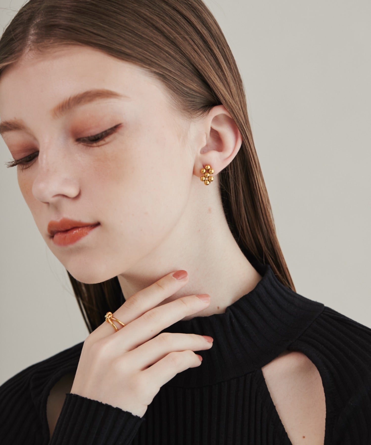 ciite' シーテ イヤリング 【 金属アレルギー対応 】 モチーフイヤリング サージカルステンレス (両耳用)