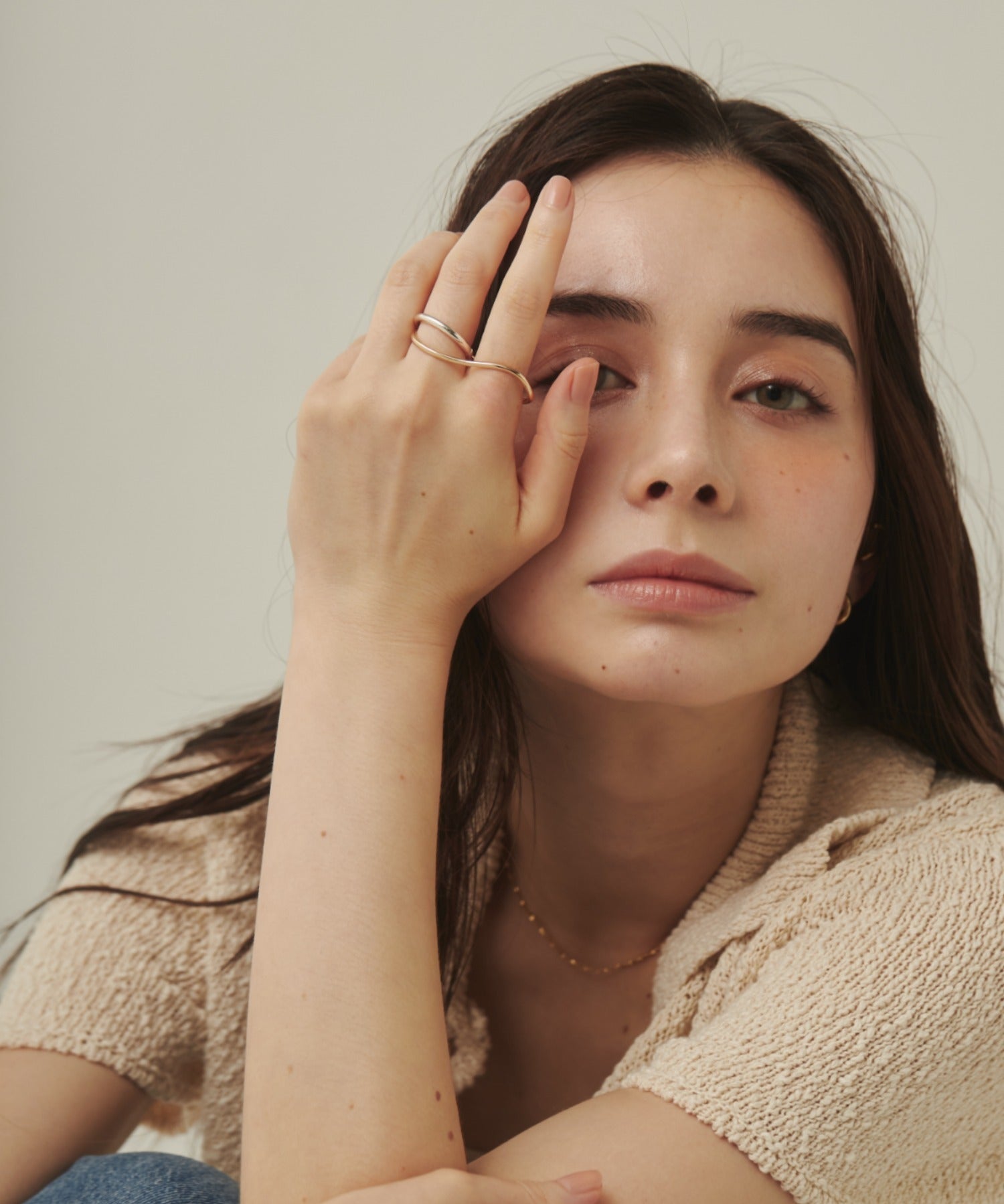 ciite' シーテ リング バイカラー ミックスリング