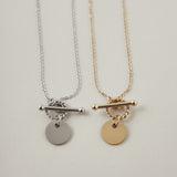 ciite' シーテ ネックレス 【 金属アレルギー対応 】 コインモチーフ マンテルネックレス サージカルステンレス