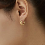 ciite' シーテ ピアス（両耳用） 【 金属アレルギー対応 】シンプルフープピアス サージカルステンレス（両耳用）