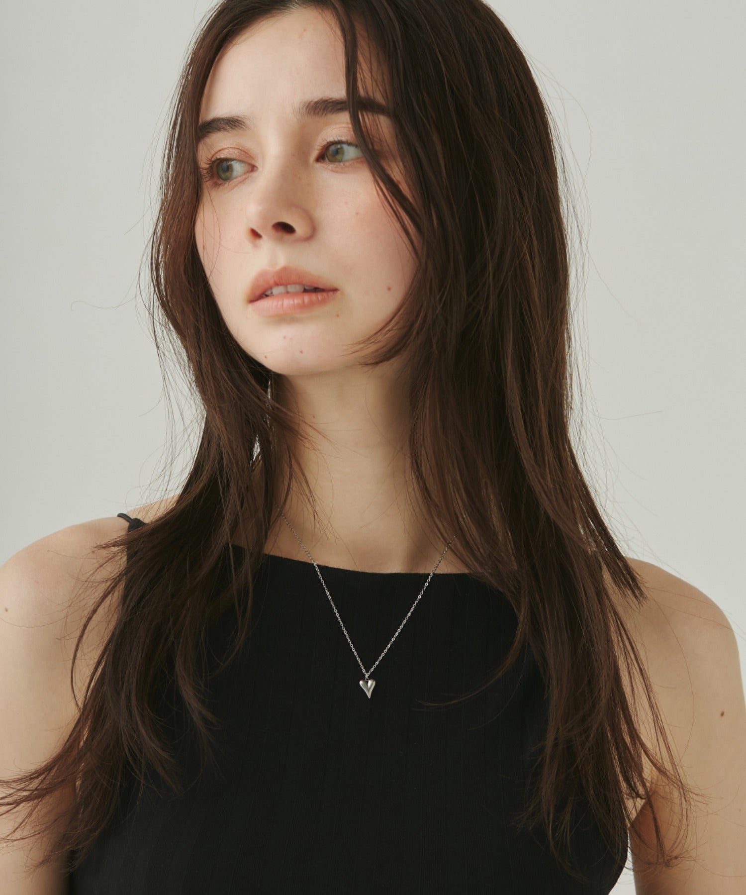 ciite' シーテ ネックレス 【 金属アレルギー対応 】 ミニハートネックレス サージカルステンレス