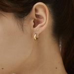 ciite' シーテ ピアス（両耳用） 【 金属アレルギー対応 】シンプルフープピアス サージカルステンレス（両耳用）