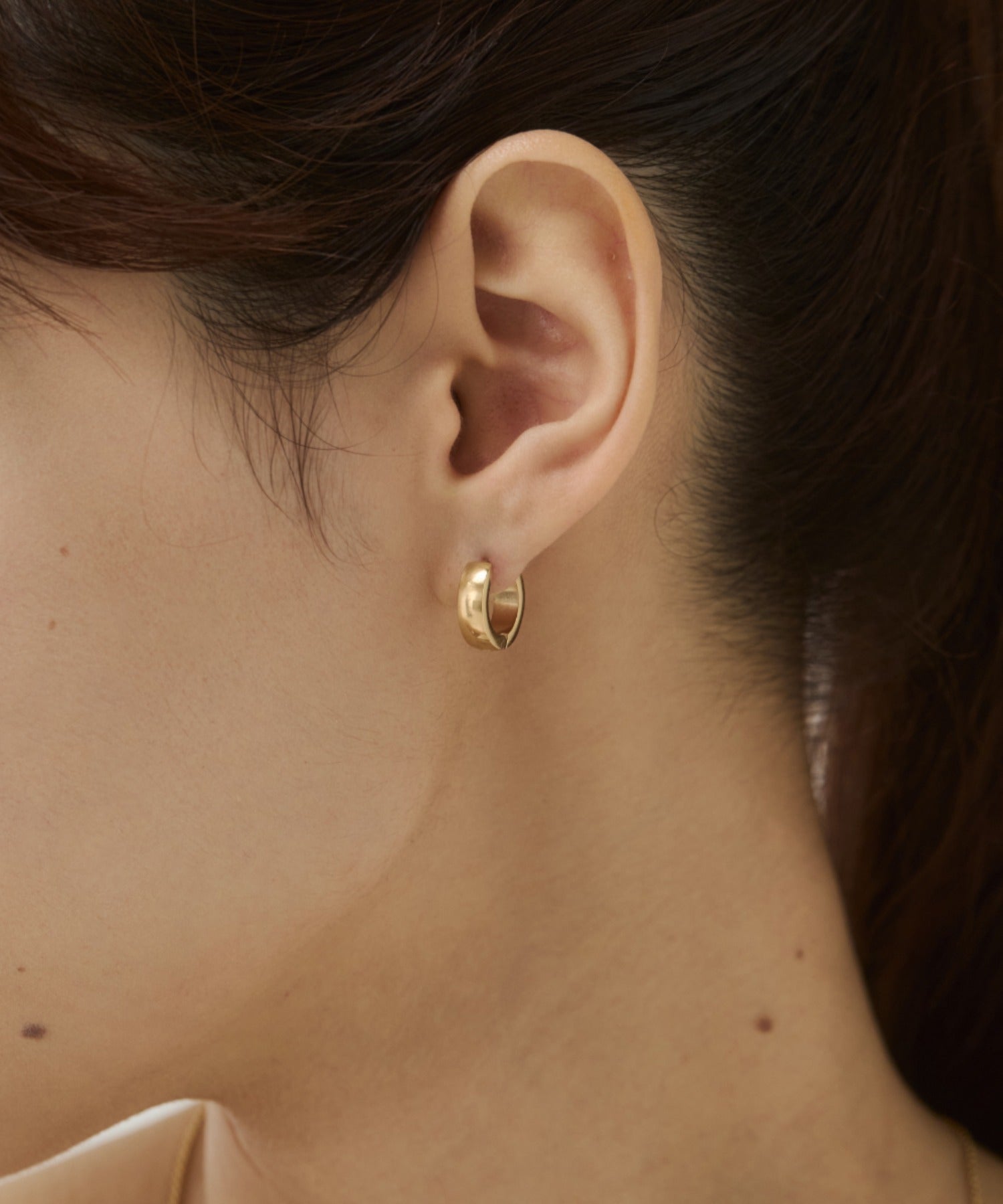 ciite' シーテ ピアス（両耳用） 【 金属アレルギー対応 】シンプルフープピアス サージカルステンレス（両耳用）