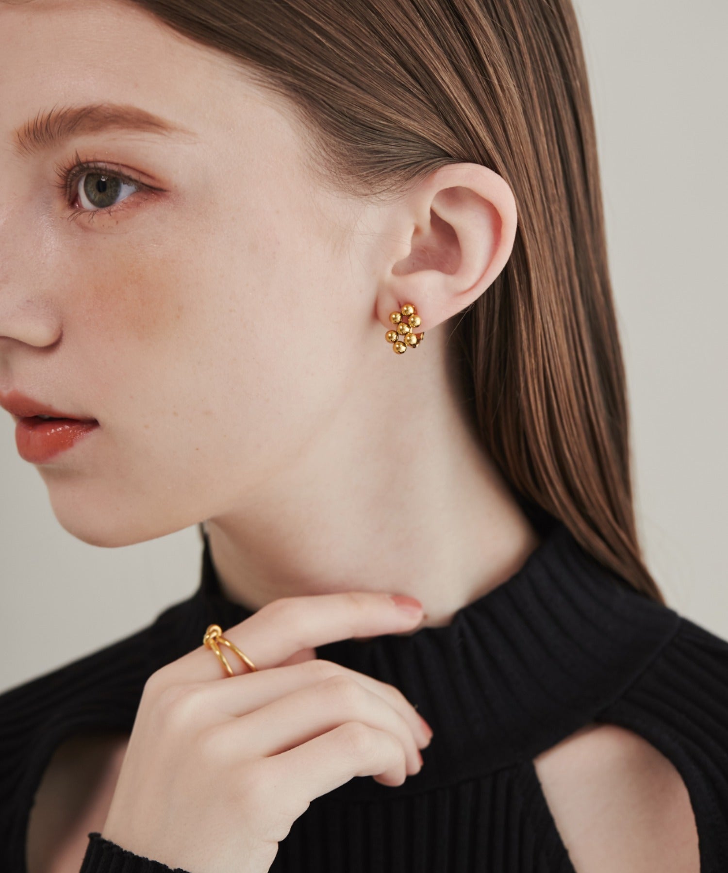 ciite' シーテ イヤリング 【 金属アレルギー対応 】 モチーフイヤリング サージカルステンレス (両耳用)