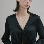 ciite' シーテ ネックレス 【 金属アレルギー対応 】 スネークチェーン ロングネックレス サージカルステンレス