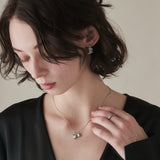 ciite' シーテ ネックレス 【 金属アレルギー対応 】 サークルモチーフ ネックレス サージカルステンレス