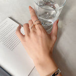 ciite' シーテ リング バイカラー ミックスリング