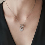 ciite' シーテ ネックレス 【 金属アレルギー対応 】 コインモチーフ マンテルネックレス サージカルステンレス