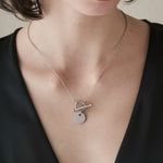 ciite' シーテ ネックレス 【 金属アレルギー対応 】 コインモチーフ マンテルネックレス サージカルステンレス