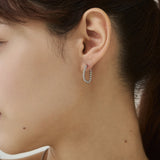 ciite' シーテ ピアス（両耳用） 【 金属アレルギー対応 】ボールモチーフ フープピアス サージカルステンレス（両耳用）