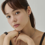 ciite' シーテ ピアス（両耳用） 【 金属アレルギー対応 】シンプルフープピアス サージカルステンレス（両耳用）