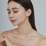 ciite' シーテ ネックレス 【 金属アレルギー対応 】 ビジュー ミニハートネックレス サージカルステンレス