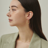 ciite' シーテ イヤリング ＜ciite'＞ボリュームフープイヤリング (両耳用)