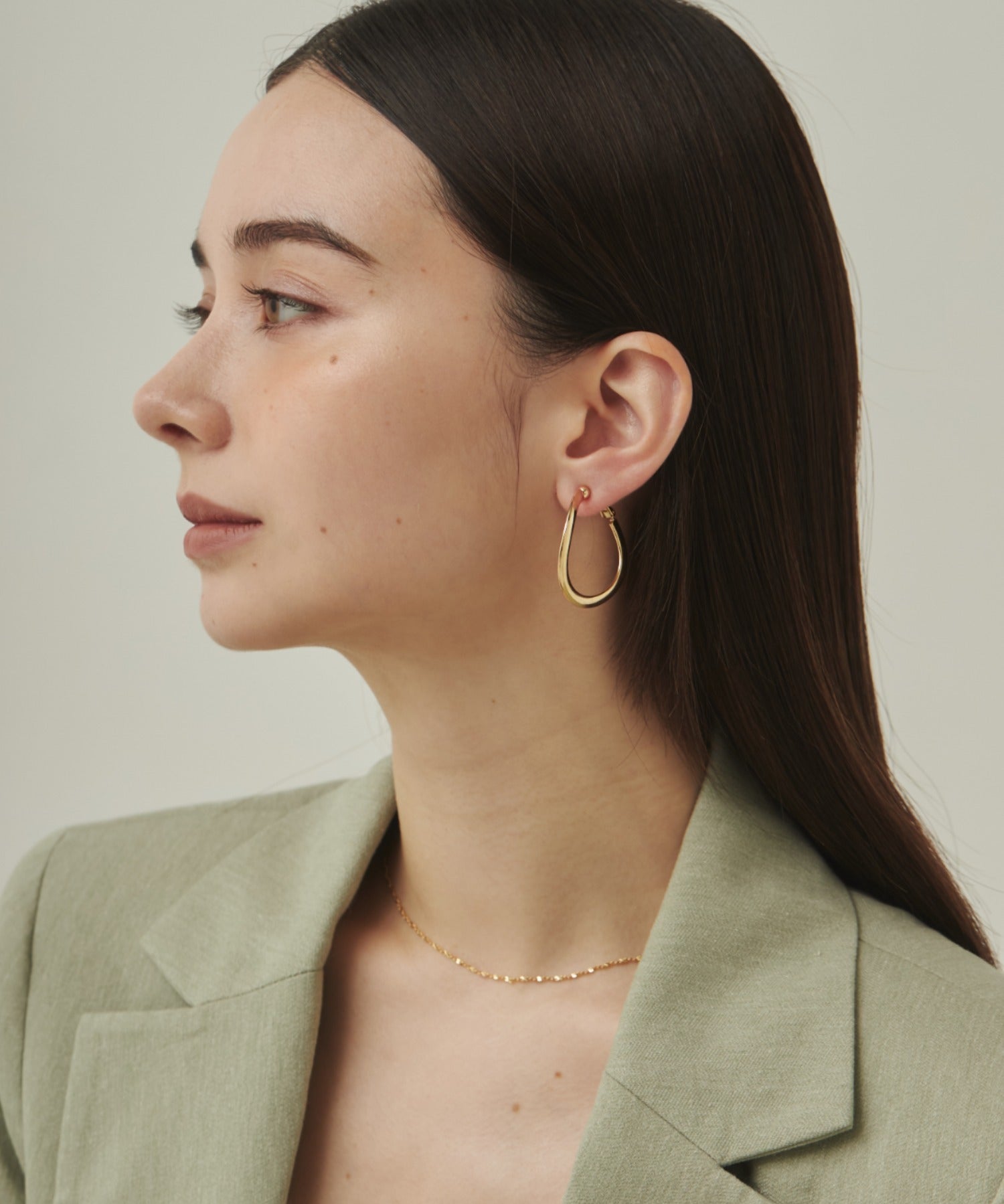 ciite' シーテ イヤリング ＜ciite'＞ボリュームフープイヤリング (両耳用)