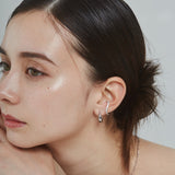 ciite' シーテ イヤーカフ ビジューイヤーカフ（片耳用）