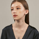 ciite' シーテ ネックレス 【 金属アレルギー対応 】 オーバルモチーフネックレス サージカルステンレス