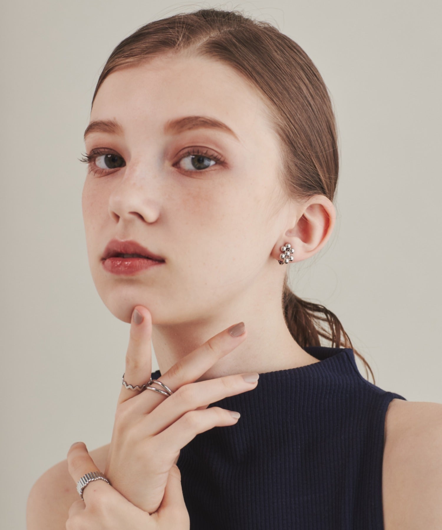 ciite' シーテ イヤリング 【 金属アレルギー対応 】 モチーフイヤリング サージカルステンレス (両耳用)