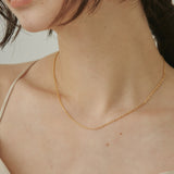 ciite' シーテ ネックレス 【 金属アレルギー対応 】 パール & シンプルチェーンネックレス 2セット サージカルステンレス