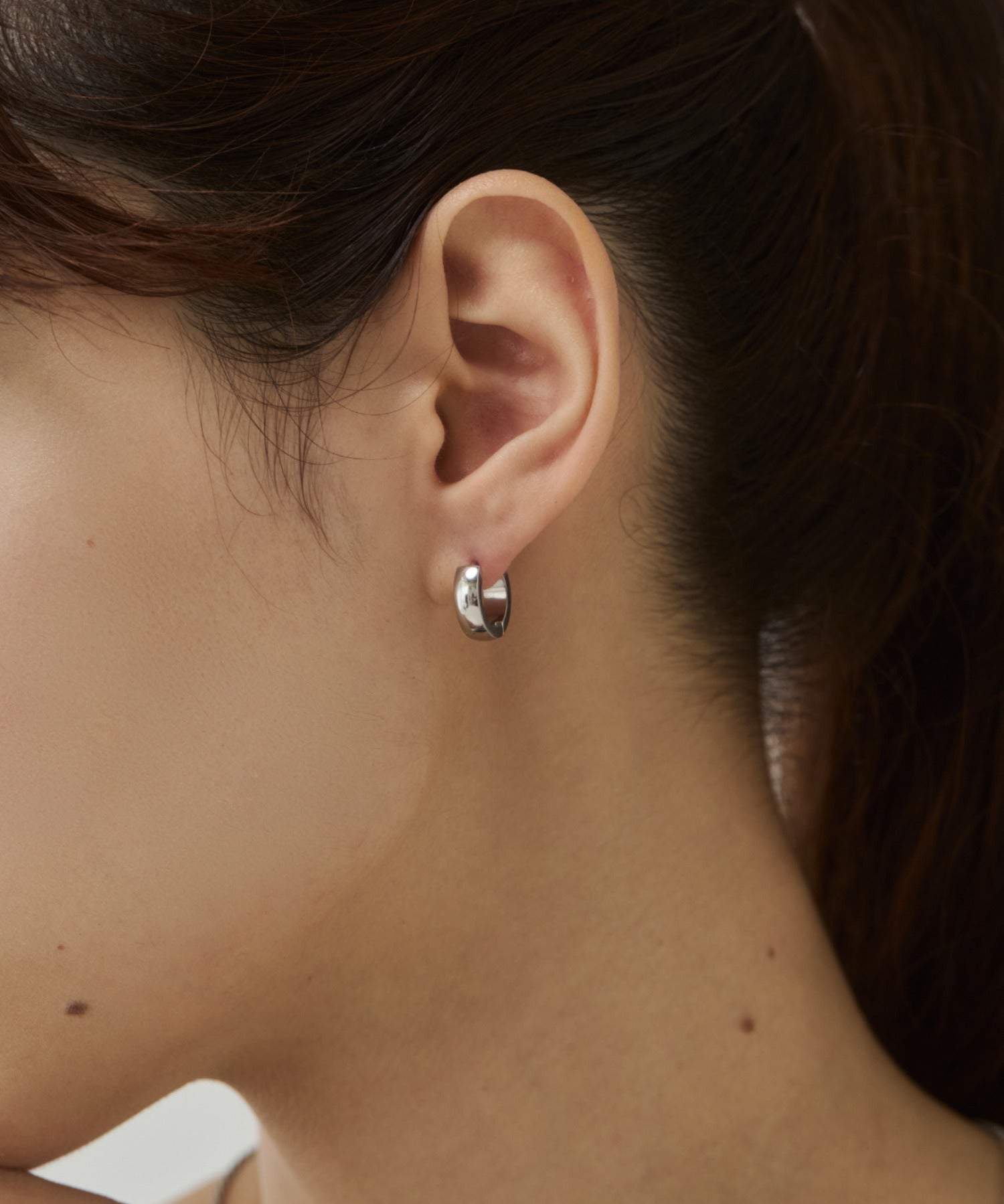 ciite' シーテ ピアス（両耳用） 【 金属アレルギー対応 】シンプルフープピアス サージカルステンレス（両耳用）