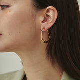 ciite' シーテ イヤリング ＜ciite'＞ボリュームフープイヤリング (両耳用)