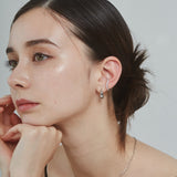 ciite' シーテ イヤーカフ ビジューイヤーカフ（片耳用）