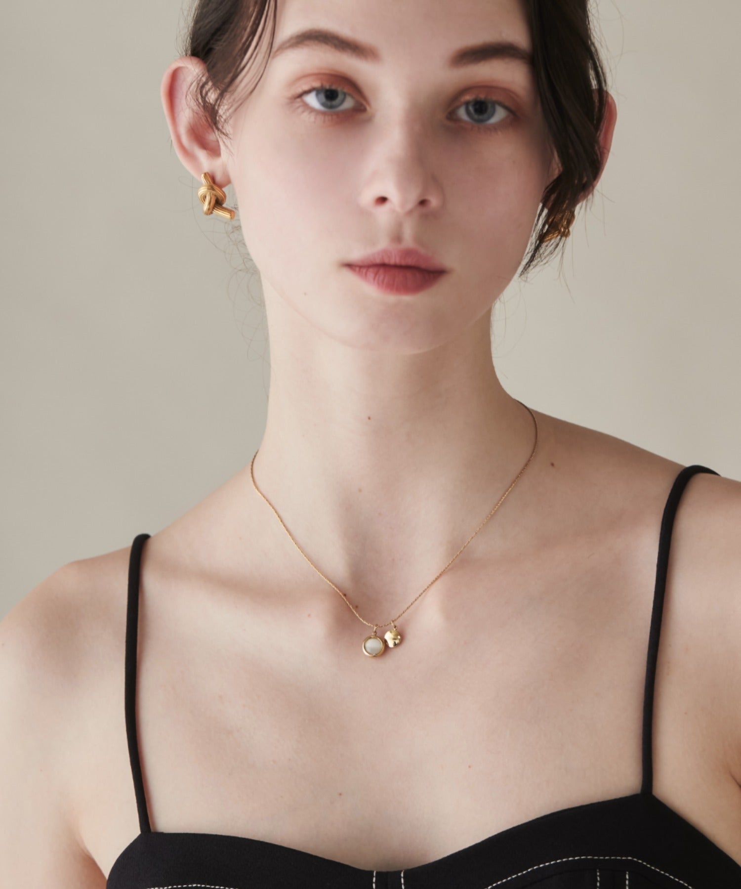 ciite' シーテ ネックレス 【 金属アレルギー対応 】 サークルモチーフ ネックレス サージカルステンレス