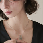 ciite' シーテ ネックレス 【 金属アレルギー対応 】 コインモチーフ マンテルネックレス サージカルステンレス